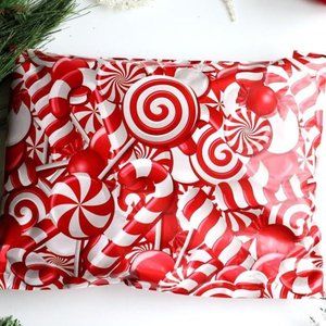 20 10x13 candy cane designer polymailer